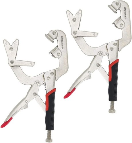 Monster & Master Welding Pipe Plier Clamp, Fast Release, 10-Inch (2-Piece) - Picture 2 of 6