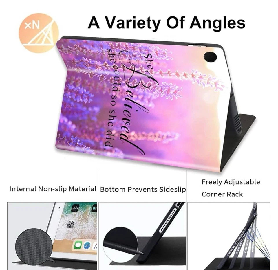 Ella creyó que podía funda para Samsung Galaxy Tab A8 10,5 pulgadas 2022 Foto 3 de 4