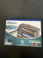Aqueon Aquarium Fish Tank SmartClean Power Filter with EcoRenew 50-90 Gallons 