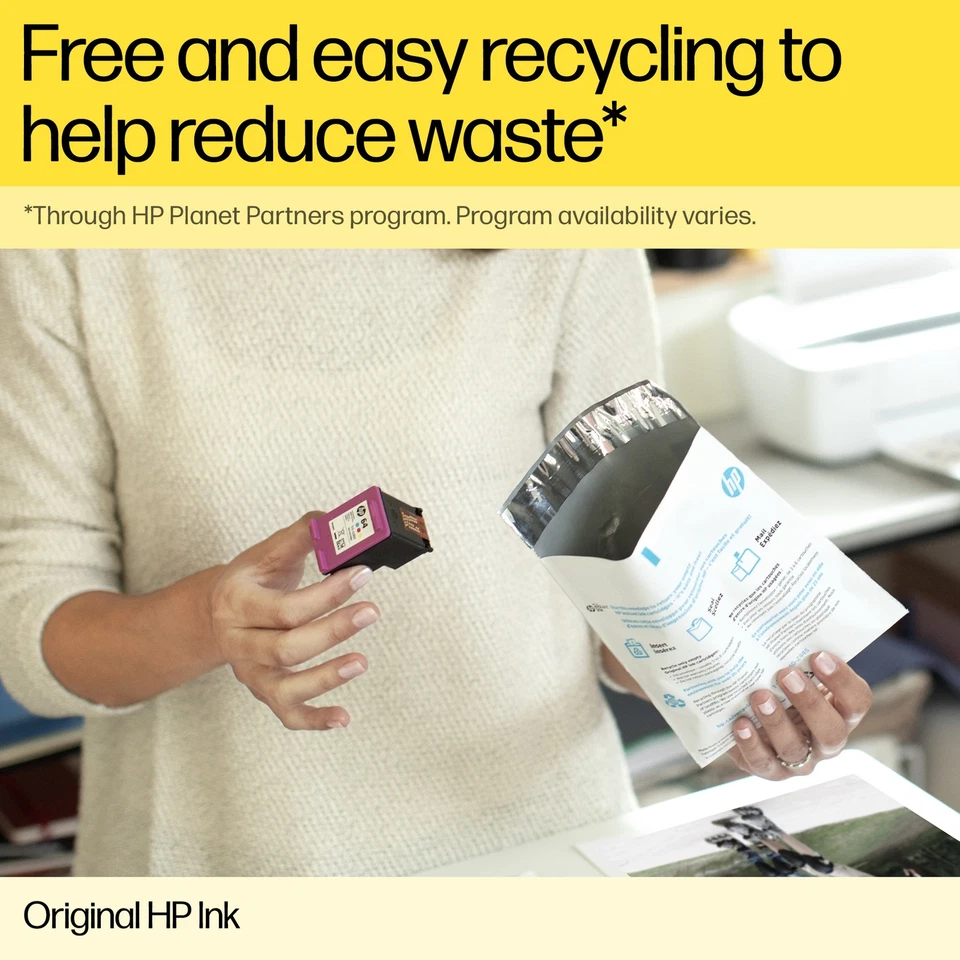 HP 305 2-pack Black/Tri-colour Original Ink Cartridges - 6ZD17AE - Image 2 of 4