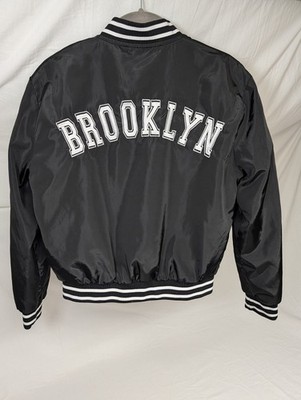 Stella Tweed Nylon Girl's Black Brooklyn Jacket Size 10-12