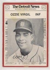 1981 Detroit News Tigers Boys of Summer 100th Anniversary Ozzie Virgil #135 3c7