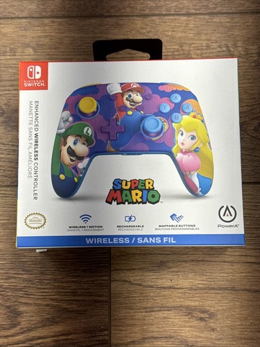 Controlador inalámbrico mejorado PowerA para Switch Super Mario Colored Splash Heroes - Imagen 23 de 23