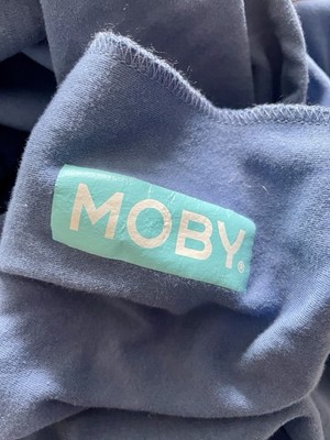 MOBY Wrap Baby Carrier  Original For Newborn And Infant Blue