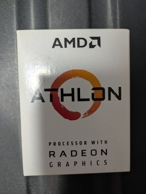 AMD Athlon 3000G Radeon Vega 3, 2 Core 4 Thread, 3.5GHz Socket AM4