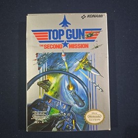 Top Gun: The Second Mission (Nintendo Nes 1989) Insertos manuales completos Rev A
