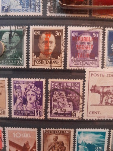 Collezione Italia 1937-55, assortita su 2 pagine di album, molte migliori - Foto 6 di 21