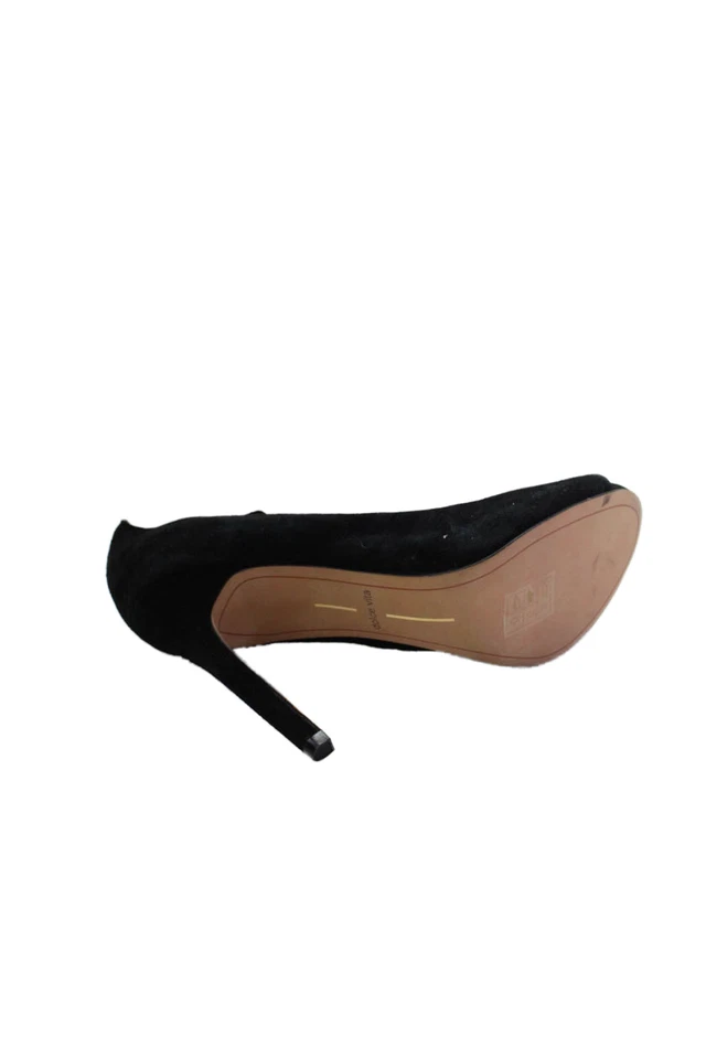 Dolce Vita Mujer Gamuza Tacones Altos Negro Talla 9 Foto 4 de 4