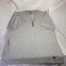 Russell Athletic Blank Gray Pocket T-Shirt Adult Men’s Size (2XL)   *NWT*   RARE