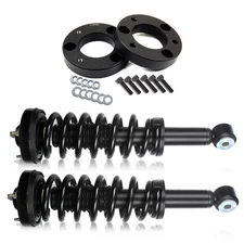 Front Complete Struts & 1.5" Front Leveling Lift Kit for 2009-2013 Ford F150 2WD