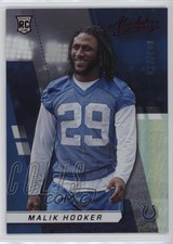 2017 Panini Absolute Rookie Spectrum Red 27/100 Malik Hooker #170 4f5