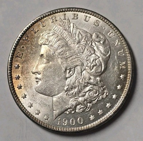 1900 Morgan Silver Dollar BU