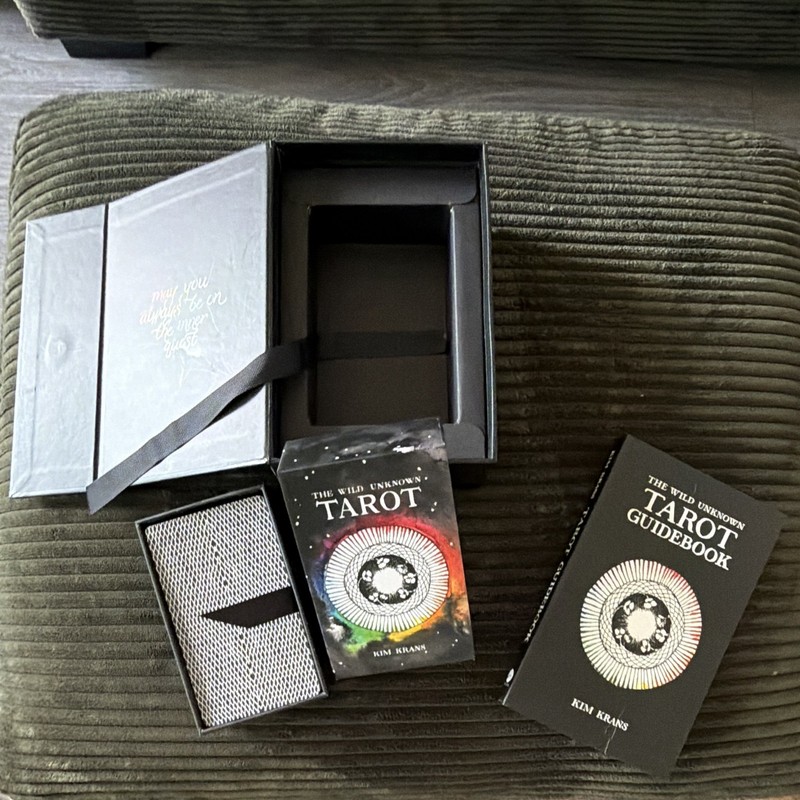 The Wild Unknown Tarot Card Deck & Guidebook Box Set by Kim Krans