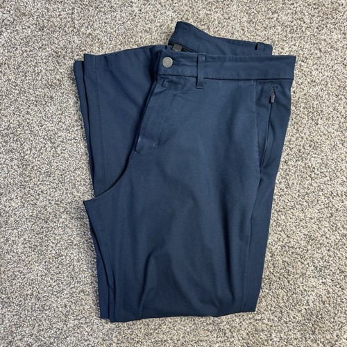 Lululemon Herren Commission ABC Pant Slim *Warpstreme 33x27 True Navy - Bild 7 von 7