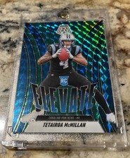2025 PANINI MOSAIC ELEVATE Rare Green & Blue PRIZM #6 TETAIROA MCMILLIAN 🔥
