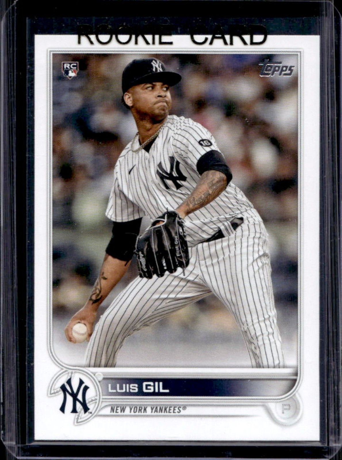 2022 Topps Luis Gil RC Rookie #131 Yankees