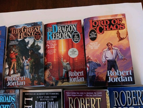 11 Books in Robert Jordan's Wheel of Time series Book Lot Of 11 - Imagen 4 de 7