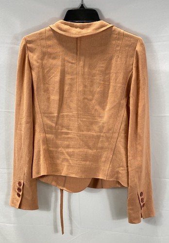 Sonia Rykiel Women Orange Blazer Size 40 - Picture 2 of 4