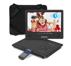 New Listing12.5" Portable Dvd Video Player Bluetooth Car Home Camping Brand New