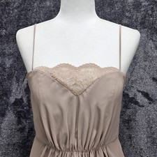Jenny Yoo Sweetheart Lace Spaghetti Strap Bridesmaid Bridal Prom Maxi Dress XS