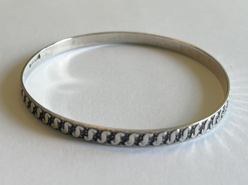 Sterling Silver Bangle Bracelet Vintage