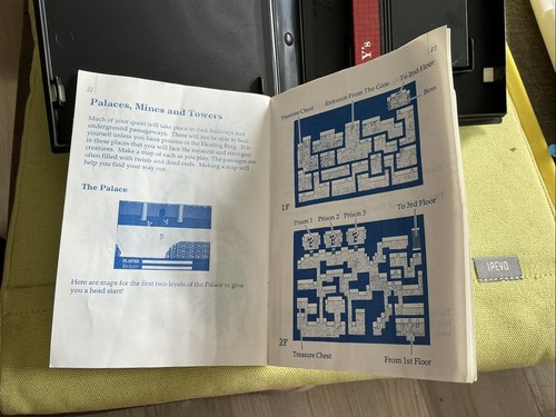Ys: The Vanished Omens (Sega Master System, 1988) COMPLETE w/ Manual - Picture 6 of 10