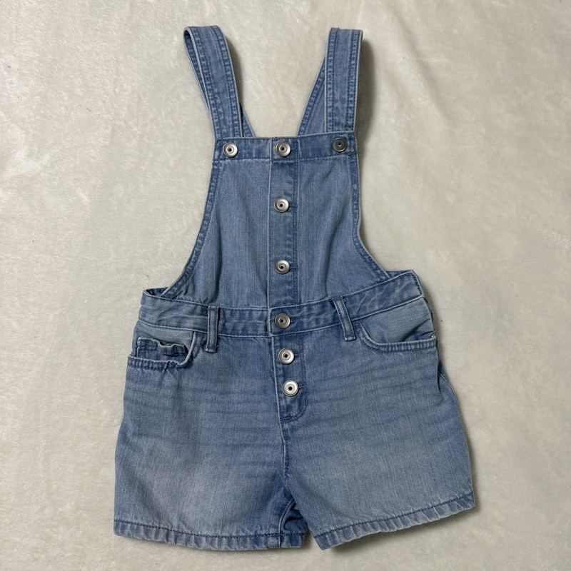 The Children's Place Girl's Denim overalls  Size 6X/7