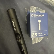 Livongo Connected Blood Glucose Lancing Device original and you never used +25L