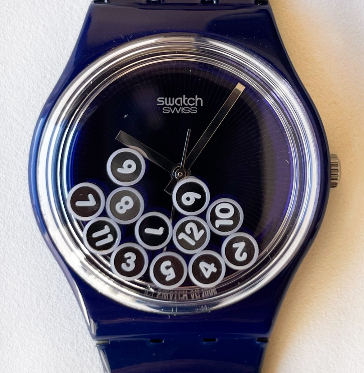 Vintage 1997 Swatch Watch Tempo LIBERO GN172 Artist Bruno Minari