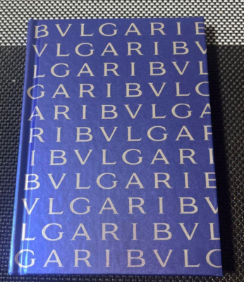 Bvlgari Notebook Hard Cover Blue NEW | eBay 