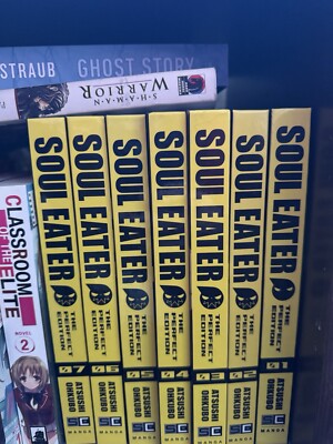 Soul Eater Perfect Edition Volumes 1-7. NEVER READ 