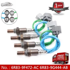 4pcs Up+Downstream Oxygen Sensor Fits For Jaguar XJ8 XJR Vanden Plas 2005-2007