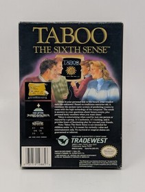 Taboo the Sixth Sense (Nintendo NES 1989) - In Box No Manual