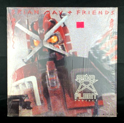 Brian May + Friends Star Fleet Project album vinyl record LP 33 RPM, NM