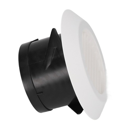 Round Air Vent ABS Louver Grille Cover Soffit For Kitchen Ventilation(4in) New - Picture 19 of 23