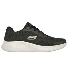 Skechers Shoes Sport Men's Olive Black Comfort Walk Lite Memory Foam Soft 232598