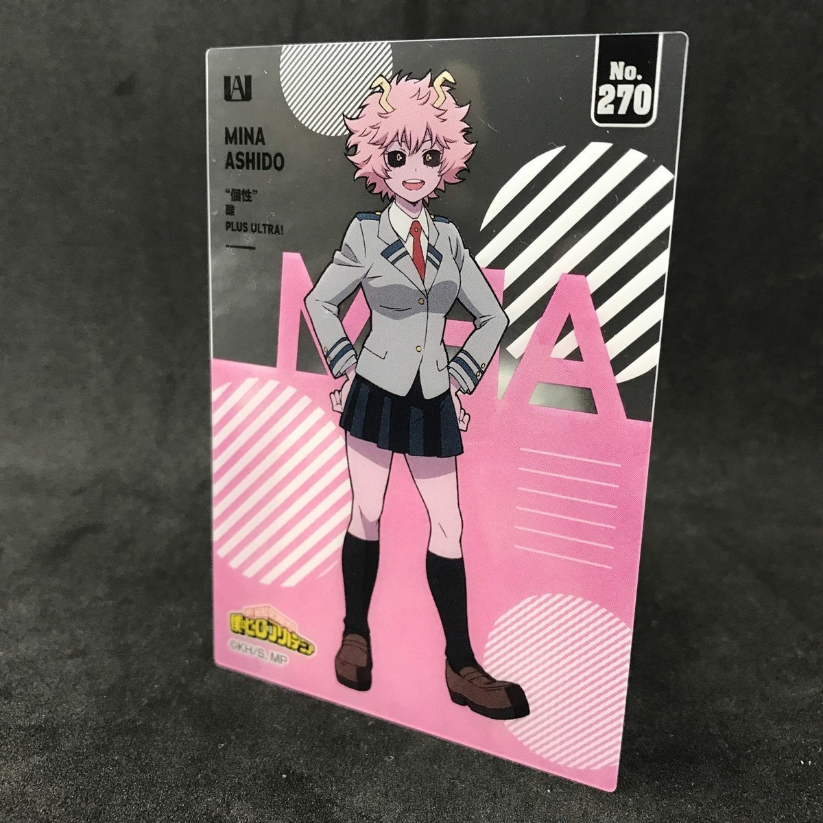 My Hero Academia MINA ASHIDO No.270 Japanese Collectable Clear