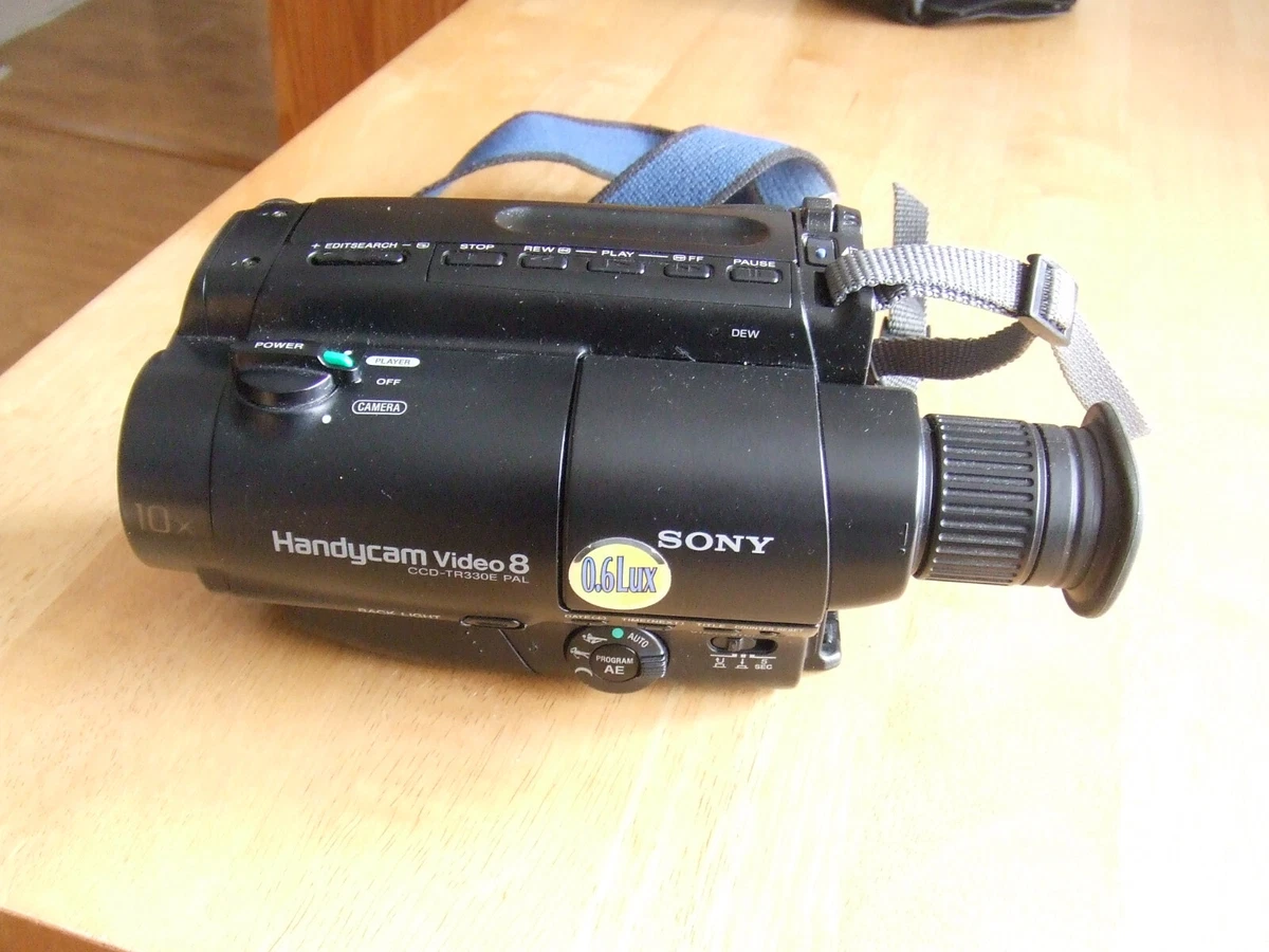 CAMÉSCOPE SONY PAL Hi8 Handycam zoom 560x - Transfert vidéo (CCD-TRV218E) EUR 567,50 - FR