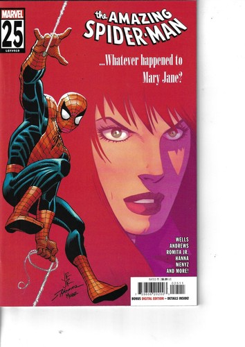 Amazing Spider-Man 25 (7th Series) Mary Jane VF/NM LGY 919 2023 Double