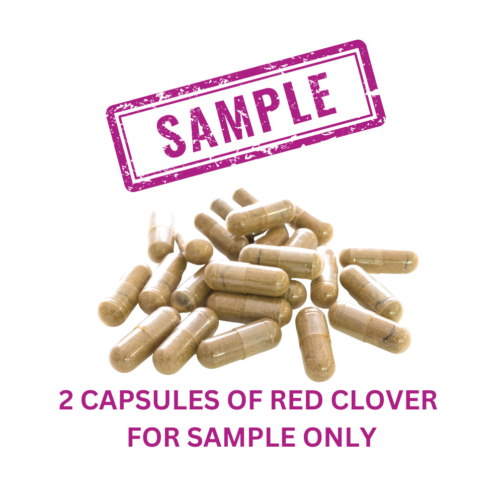 RED CLOVER CAPSULES 5000MG 8% ISOFLAVONES ( 32 MG) STRONGEST & EFFECTIVE CLEAN