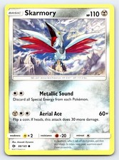 Skarmory 88/149 Common Sun & Moon Base Set Pokemon Card - NM