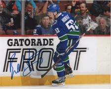 Vancouver Canucks Bo Horvat Signed Autographed 8x10 NHL Photo COA #21