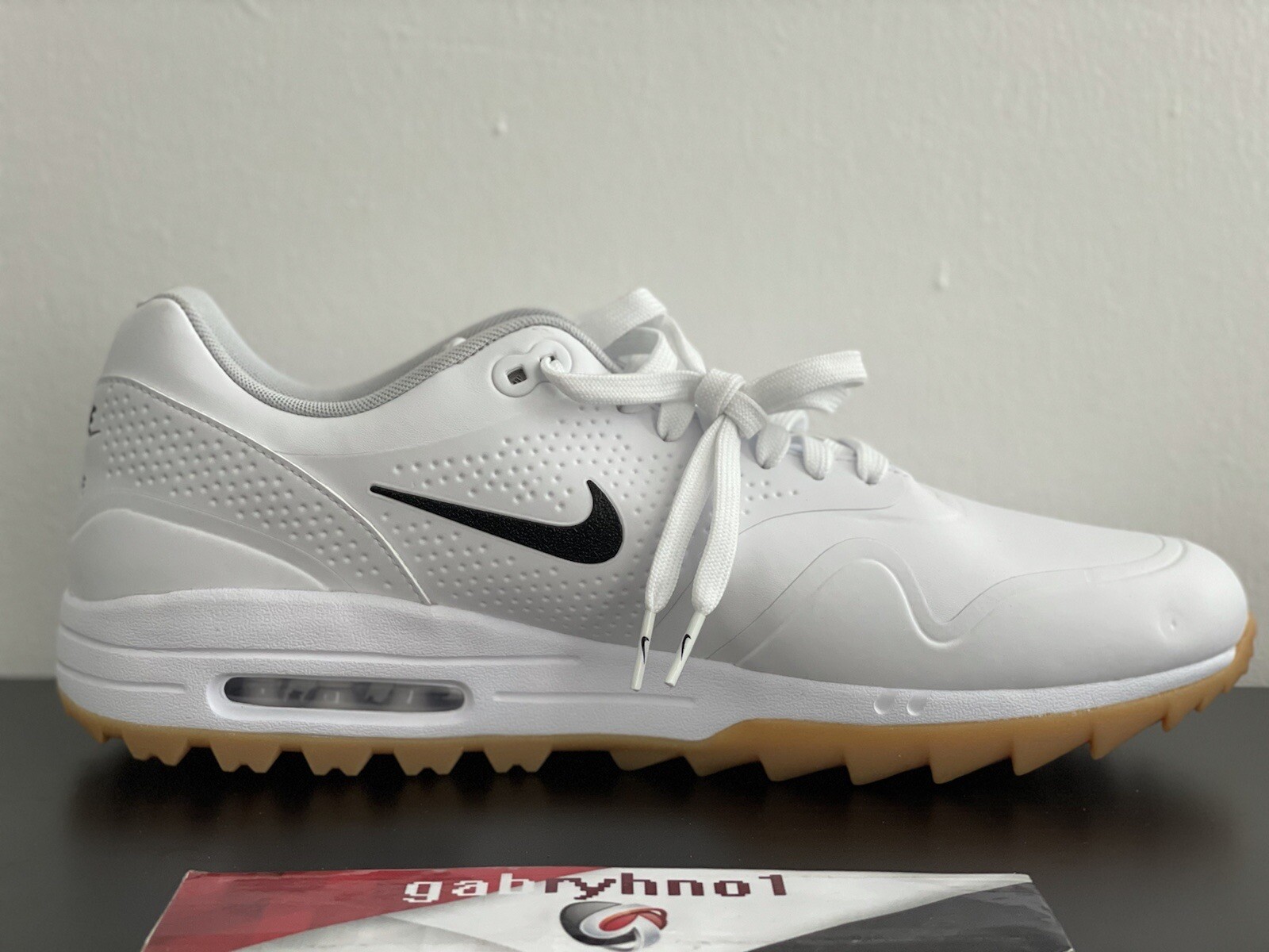 Size 13 - Nike Air Max 1 Golf White Gum 2019 for sale online | eBay