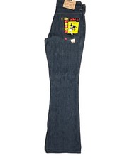 VTG DEADSTOCK (Meas. Inc.) Western Wear Indigo Jeans Made In USA Size 28