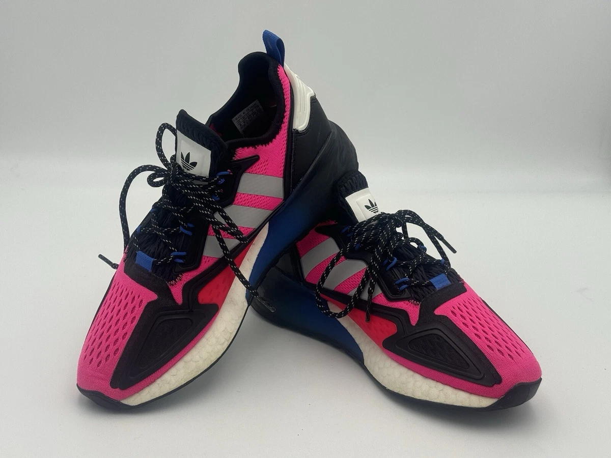 Adidas ZX 2K Boost Shock Pink Black W for sale | eBay