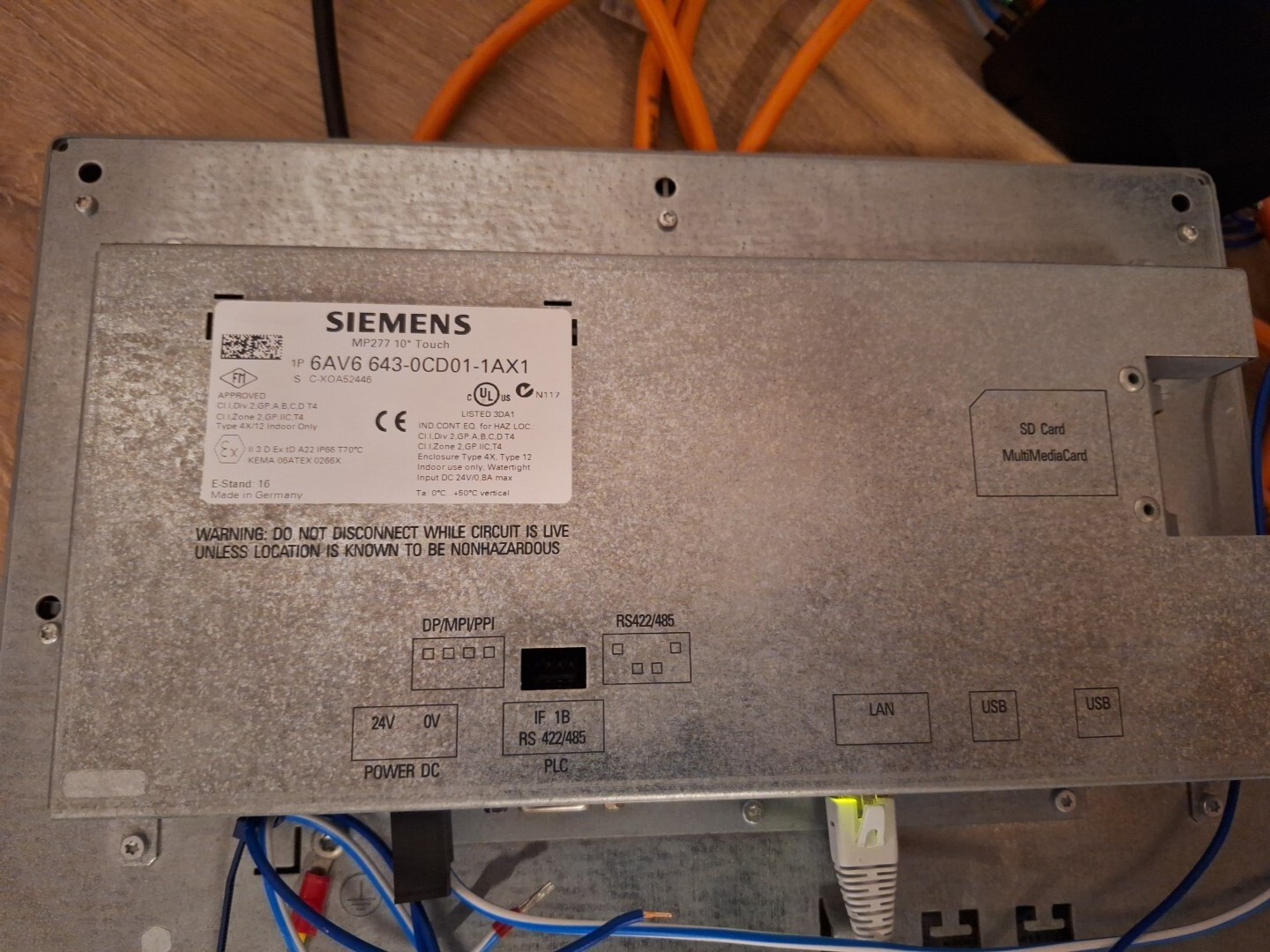 Siemens MP277 10", Touchpanel HMI | eBay