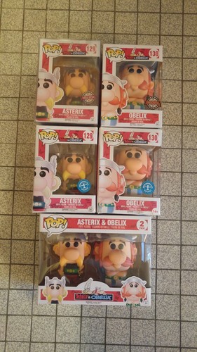 Funko Pop Astérix et Obélix Obélix underground Toys Exclusive