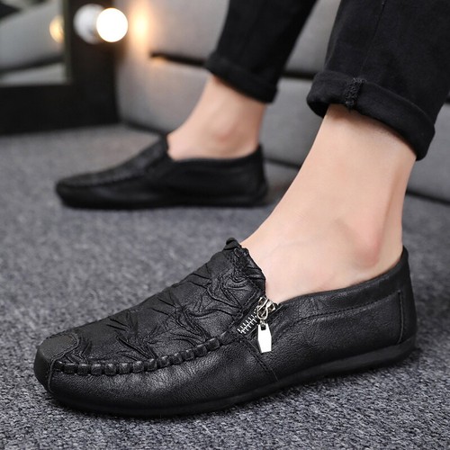 round toe moccasins