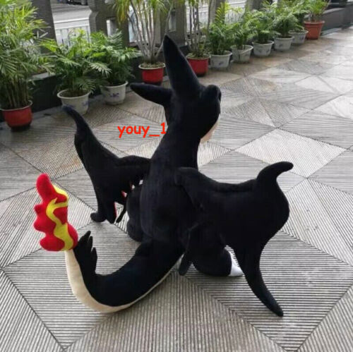 Cartoon Riesen Charizard Plüsch Puppe Tier Stofftier Kissen 28/48/68 cm Weihnachtsgeschenk Spielzeug - Bild 4 von 14