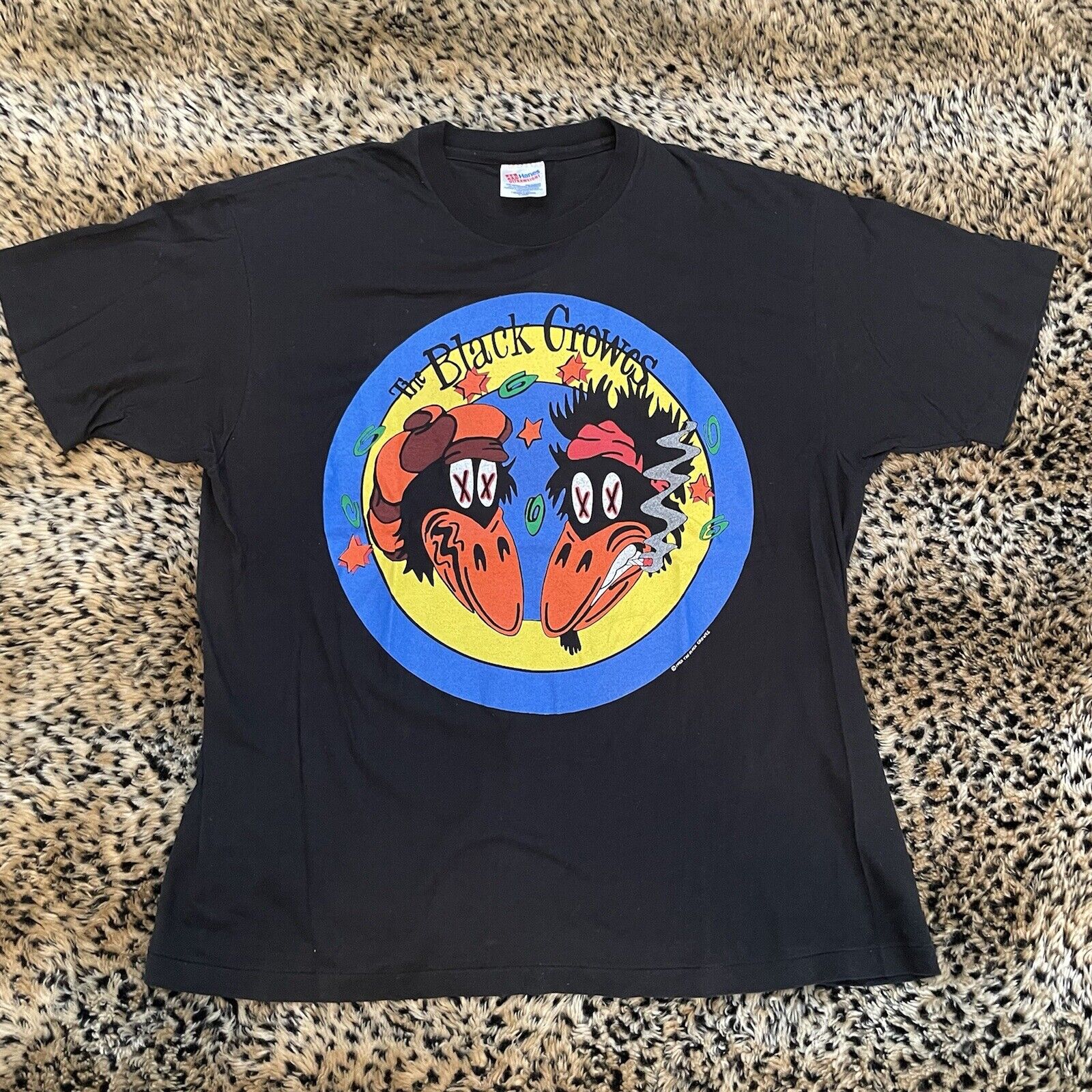 schaak Uitstekend mengsel 1992 Black Crowes Tour Shirt sz XL vintage single stitch NOS NWOT Deadstock  90s | eBay